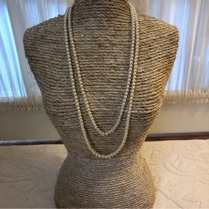 Long Pearl Necklace